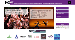 Desktop Screenshot of cdet.org.uk