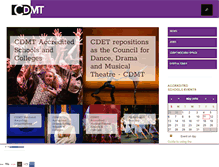 Tablet Screenshot of cdet.org.uk